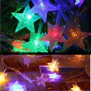 Extérieur étoile guirlande lumineuse à LED lumières de couleur à distance HHA81009963MR_cbas