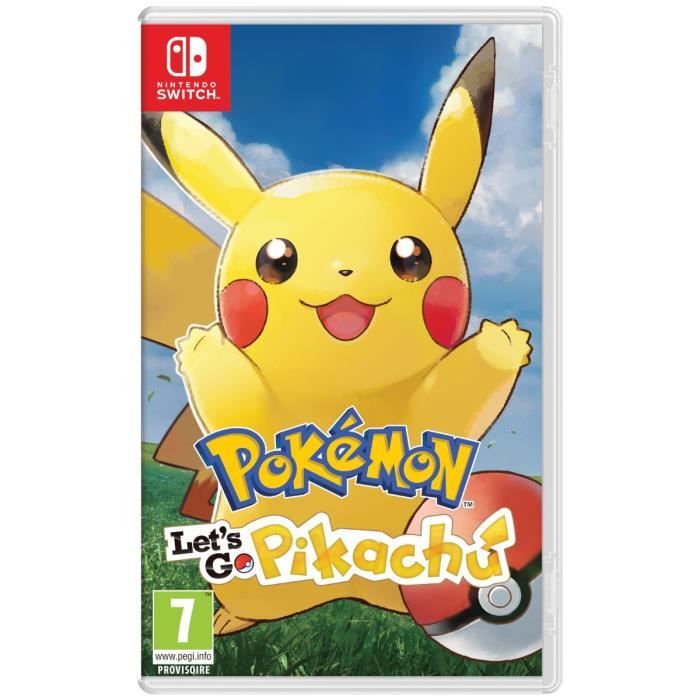 Pokémon : Let's go, Pikachu Jeu Switch Pokemon Go