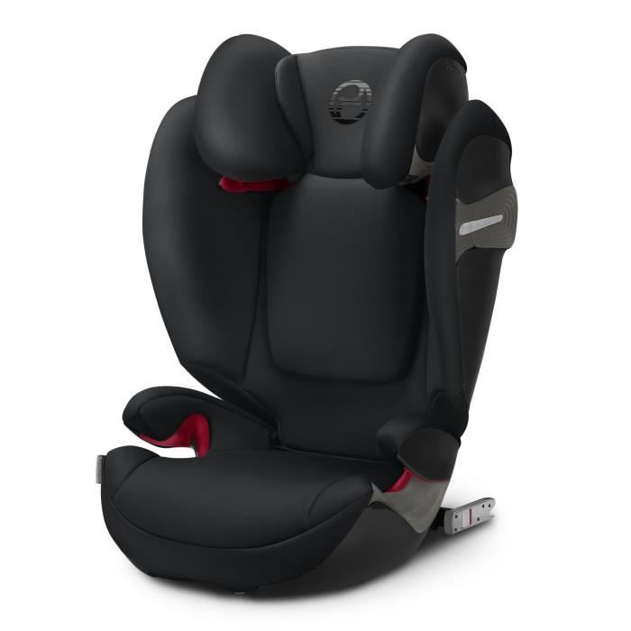 CYBEX Siège auto Groupe 2 3 - Solution S - Fix Isofix - Lavastone Black