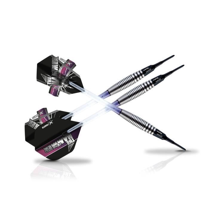 XQ Max Fléchettes de 18 grammes Andy Hamilton - 95% tungstène Pointe \