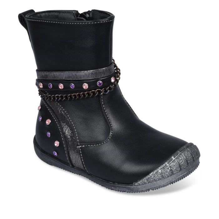 Chaussea Enfants Noir Bottines NOIR Noir NINIGIRLS BedoWxrC
