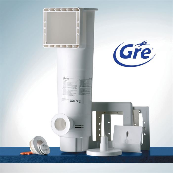 GRE Skimmer motorisé à cartouche - 3,8 m³ / h