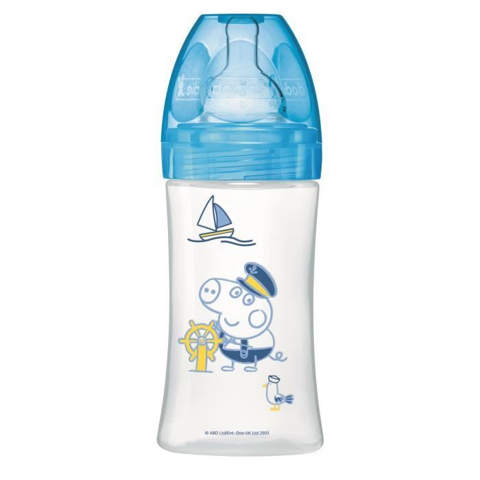 DODIE Biberon initiation et anticolique Georges - 0-6 mois - 270 ml
