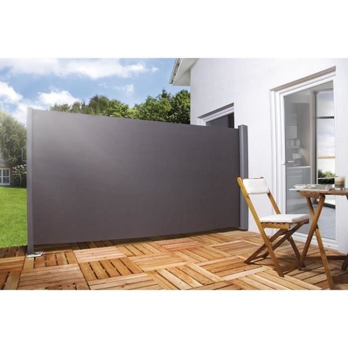 Brise-vue pour la terrasse Anthracite - Achat / Vente ...