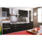 LEONIS noir Cuisine équipée tout inclus 330 cm - Achat / Vente ... LEONIS noir Cuisine équipée tout inclus 330 cm - Achat / Vente ...