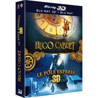 BLU-RAY DESSIN ANIMÉ Hugo Cabret + Le Pôle Express 3D - Coffret Blu-Ray BLU-RAY DESSIN ANIMÉ Hugo Cabret + Le Pôle Express 3D - Coffret Blu-Ray