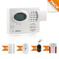 KIT ALARME Alarme maison sans fil Atlantic'S ST III - Kit 6 KIT ALARME Alarme maison sans fil Atlantic'S ST III - Kit 6