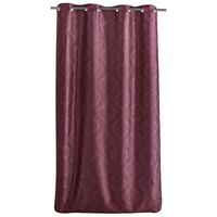 RIDEAU Double rideau occultant à motif baroque 140x260 cm RIDEAU Double rideau occultant à motif baroque 140x260 cm