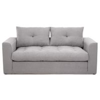 CANAPÉ - SOFA - DIVAN JEFF Canapé droit convertible deplimousse 3 places CANAPÉ - SOFA - DIVAN JEFF Canapé droit convertible deplimousse 3 places