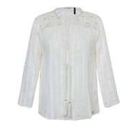 CHEMISIER - BLOUSE LPB WOMAN - Blouse Ivoire à Pompons CHEMISIER - BLOUSE LPB WOMAN - Blouse Ivoire à Pompons