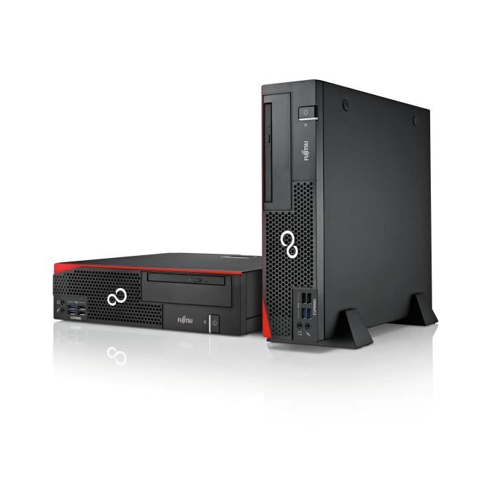 FUJITSU PC de bureau Esprimo P756 E90 - RAM 8 Go - Intel Core i5 6500 - Stockage 256 Go SSD