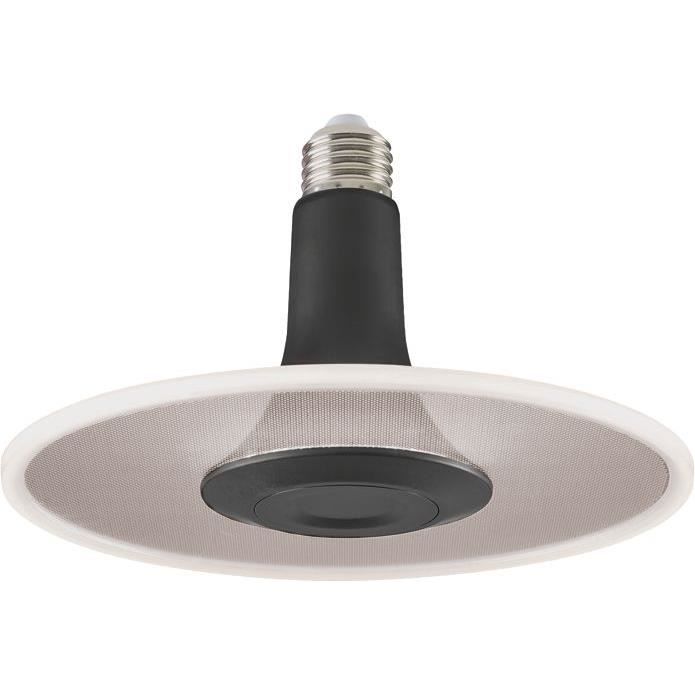 Toledo radiance noir 190mm 850 lumens e27 4000k