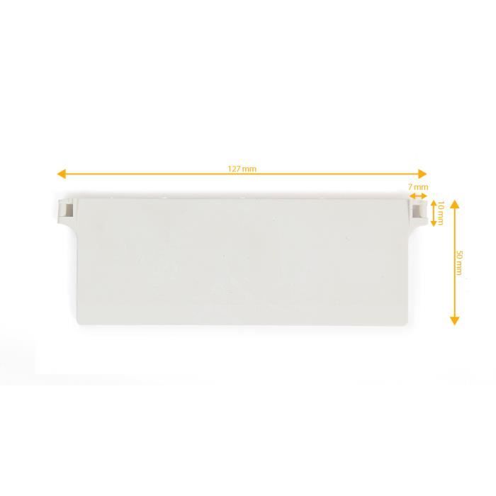 Plaque De Lestage Pour Stores Californiens 127mm
