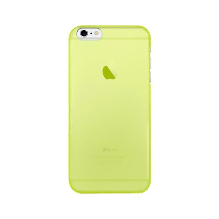 coque iphone 6 jaune fluo