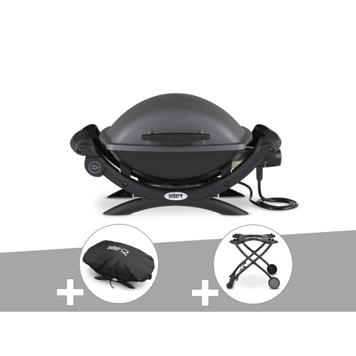  Barbecue  lectrique Q 1400 Housse  Chariot Weber  