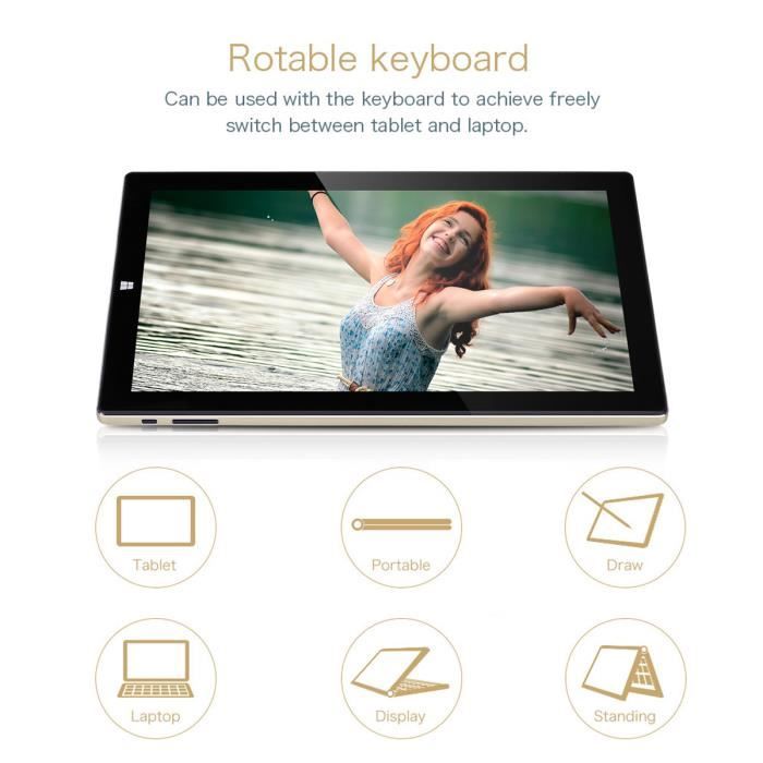 Teclast Tbook 10S 10.1" Windows 10 4 Go +2