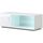 KORA Meuble TV contemporain avec éclairage LED laq