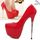 Usiful® Escarpins femme rough pour discothèque par