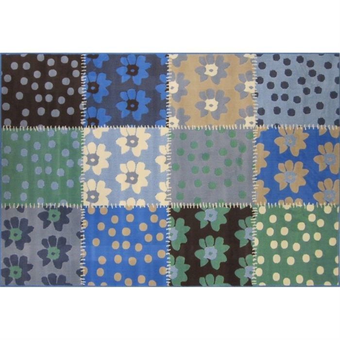 Elisa Bleu 120/170   Achat / Vente TAPIS Tapis Elisa Bleu 120/170