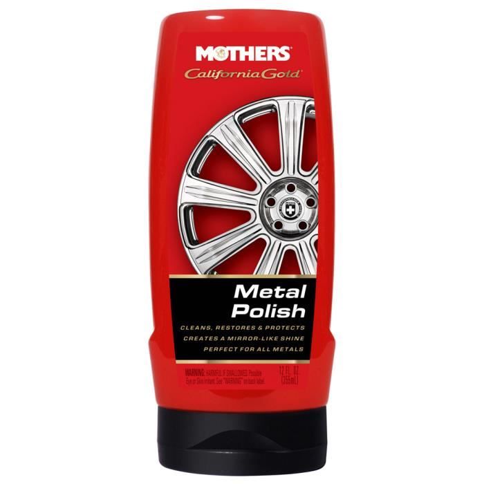 MOTHERS Liquide de polissage California Gold -12 Oz - 355 ml - Pour métal