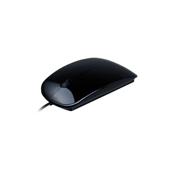 APM Souris filaire USB - Optique - Mac / PC - Noir