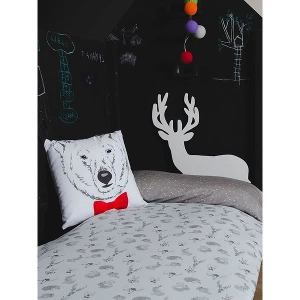 SISOMDOS Housse de couette Animal Kid 140x200 cm