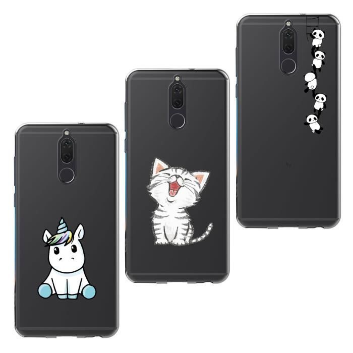 coque animaux huawei mate 10 lite