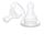 BEABA Lot 2 tétines silicone1er âge