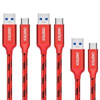 CÂBLE TÉLÉPHONE 3 Lots de(1*1m+2*2m)Câble En Nylon tressé USB C Ve CÂBLE TÉLÉPHONE 3 Lots de(1*1m+2*2m)Câble En Nylon tressé USB C Ve