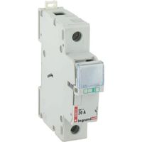 DISJONCTEUR Porte-fusible unipolaire Legrand - Intensité 20 A DISJONCTEUR Porte-fusible unipolaire Legrand - Intensité 20 A