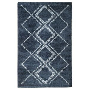 TAPIS Tapis de salon contemporain DOLCE Bleu et crème 16