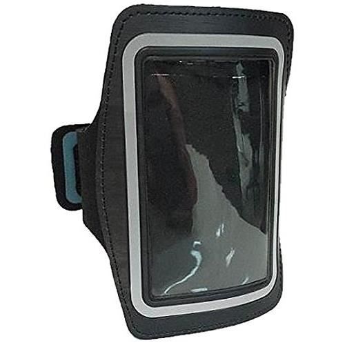 WE Pack brassard et écouteurs pour iPhone4 de sport pour iPhone 4 Micro intégré et contrôle du volume - Noir