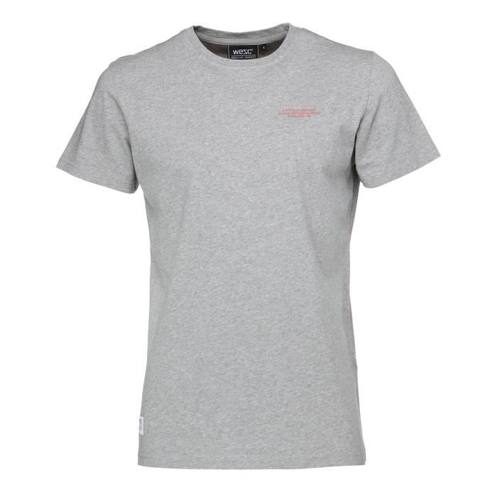 WESC T-shirt Charley - Homme - Gris