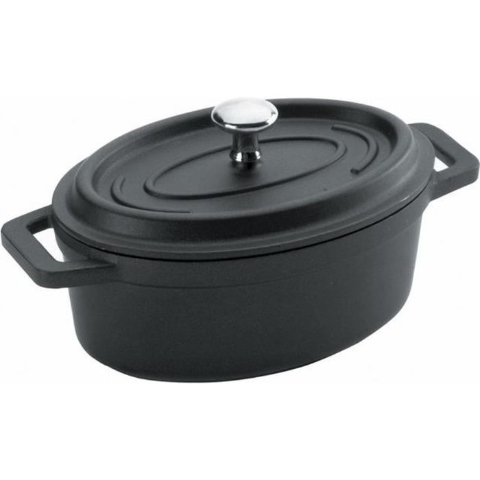 LACOR Cocotte ovale 4610804 12x85cm Tous feux vitoceramique electrique gaz et induction