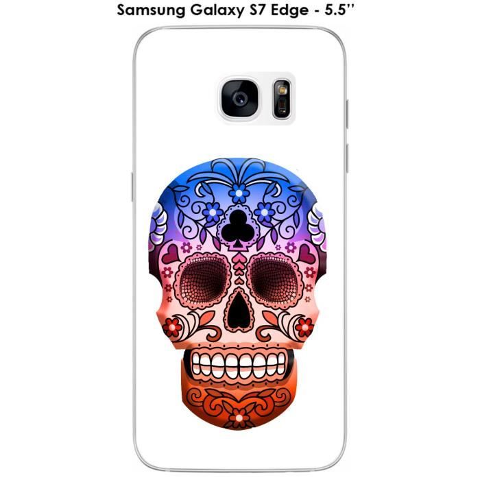 Coque Galaxy S7 Tete De Mort
