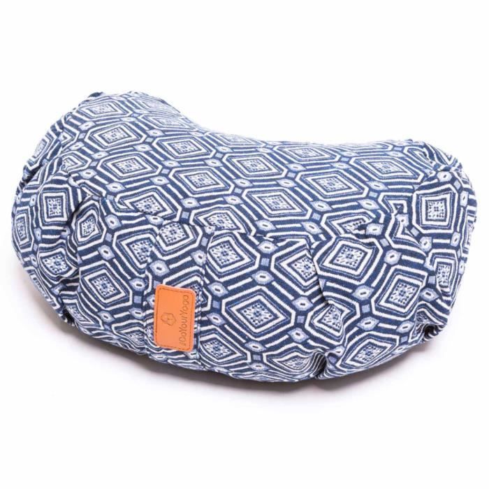 Coussin de yoga demi-lune »Ganesh« - pour longues méditations - pilates