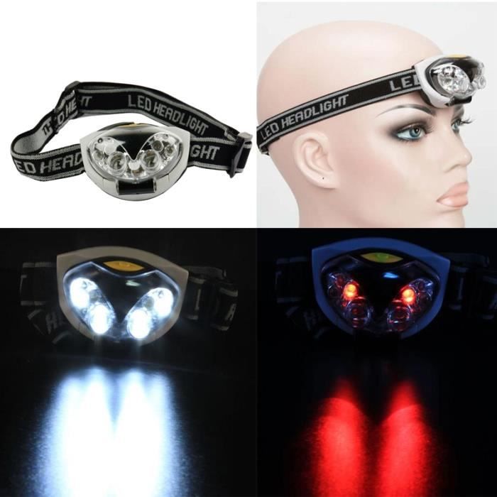 Led De Imperméable Randonnée L'eau À Cycle 6 Lampe Tête UpGzqSMV