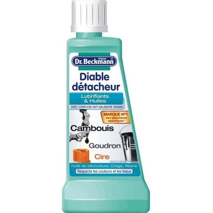 DR BECKMANN Diable détacheur lubrifiants & huiles - 50 ml