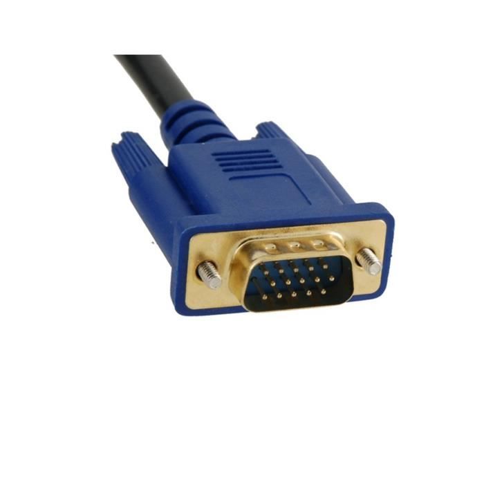 1.5m VGA vers HDMI Extension Cable vidéo pour l… Prix pas cher