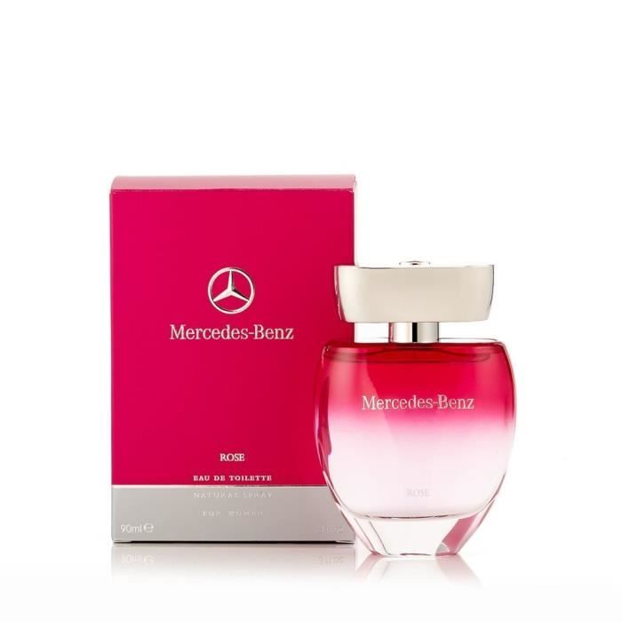 Mercedes Benz Rose Eau De Parfum Femme 90 Ml Achat Vente Eau De