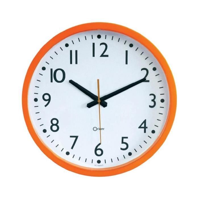 horloge orange