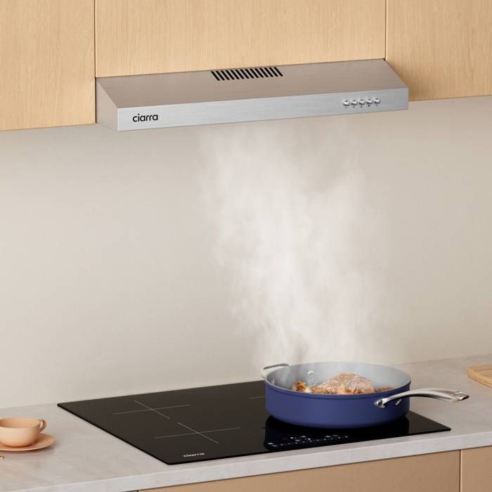  Hotte aspirante 60cm Visière Encastrable2