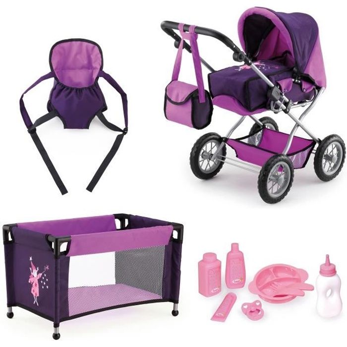 poussette trio pour poupee