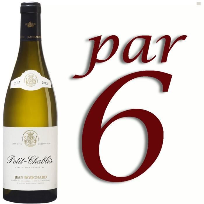 Jean Bouchard Petit Chablis 2012 x6
