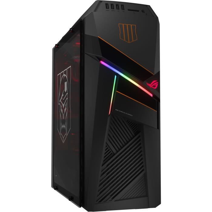 Unité Centrale Gamer - ASUS GL12CM-FR012D - i5-8400 - RAM 8Go - Stockage 128Go SSD + 1To HDD - GTX1070 8Go - Sans OS