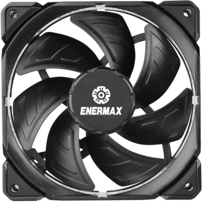 ENERMAX T.B.SILENCE Advance, roulement Twister -Ventilateur châssis - 120 mm, PWM-détachable 300-1500RPM, 7-15,8dBA
