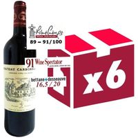 VIN ROUGE Château Carbonnieux AOC Pessac léognan 2012 - V... VIN ROUGE Château Carbonnieux AOC Pessac léognan 2012 - V...