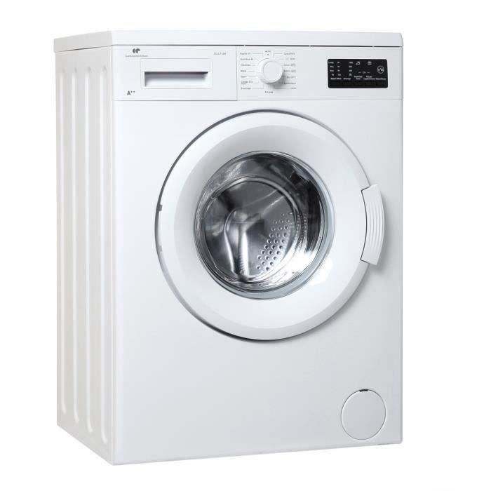  LL712W - Lave-linge frontal - 7 kg - 1200 tours2