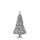 Sapin de Noël Millington - PVC - H 155 x Ø 86 cm -