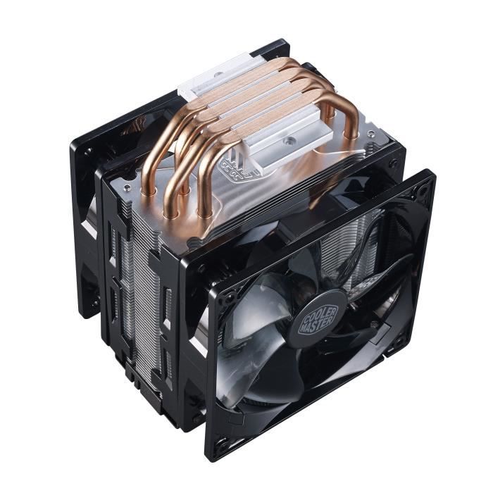COOLER MASTER Ventilateur pour processeur Hyper 212 LED Turbo Black Cover